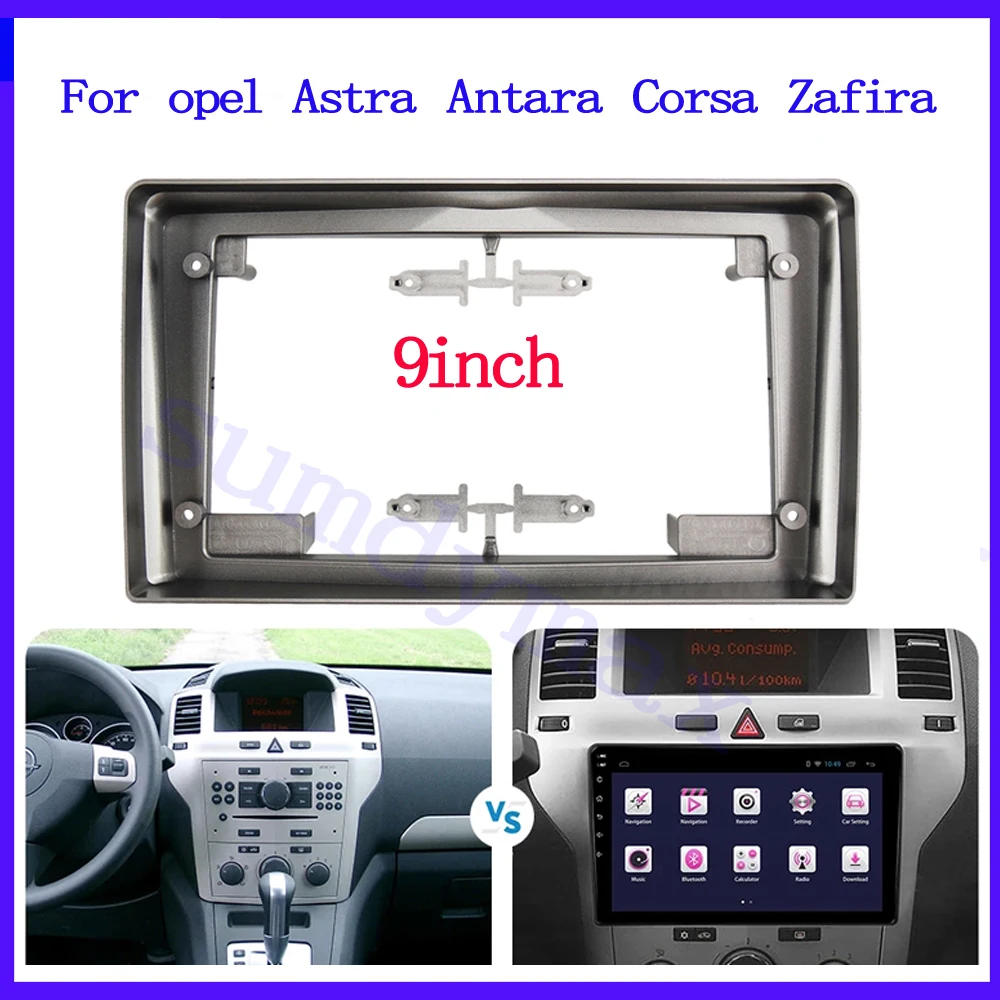 9" Car Radio Fascia Video Panel Player Audio Dash For opel Astra Antara Corsa Zafira 2 Din car radio Frame Dashboard Mount
9" Car Radio Fascia Video Panel Player Audio Dash For opel Astra Antara Corsa Zafira 2 Din car radio Frame Dashboard Mount