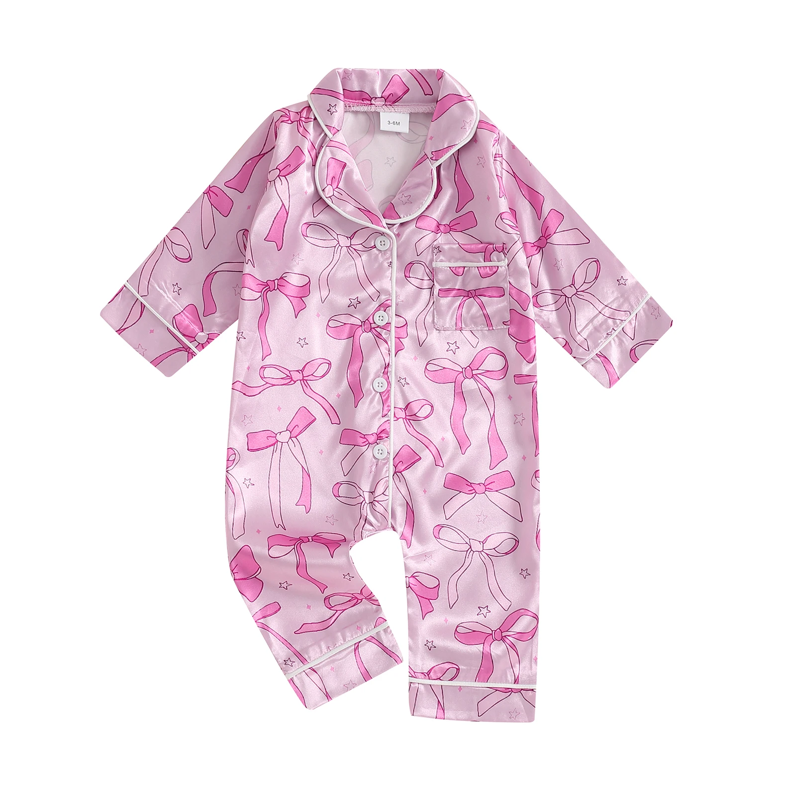 2025 Spring Toddler Baby Girls Pajamas Rompers Fashion Bowknot Flower Print Long Sleeve Fall Bodysuits Jumpsuits Sleepwear
2025 Spring Toddler Baby Girls Pajamas Rompers Fashion Bowknot Flower Print Long Sleeve Fall Bodysuits Jumpsuits Sleepwear