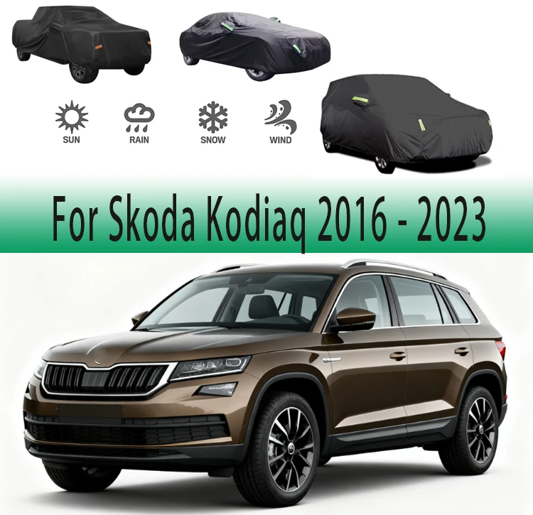 For Skoda Kodiaq 2016 - 2023Outdoor Protection Full Car Covers Snow Cover Sunshade Waterproof Dustproof Exterior Car accessories
For Skoda Kodiaq 2016 - 2023Outdoor Protection Full Car Covers Snow Cover Sunshade Waterproof Dustproof Exterior Car accessories