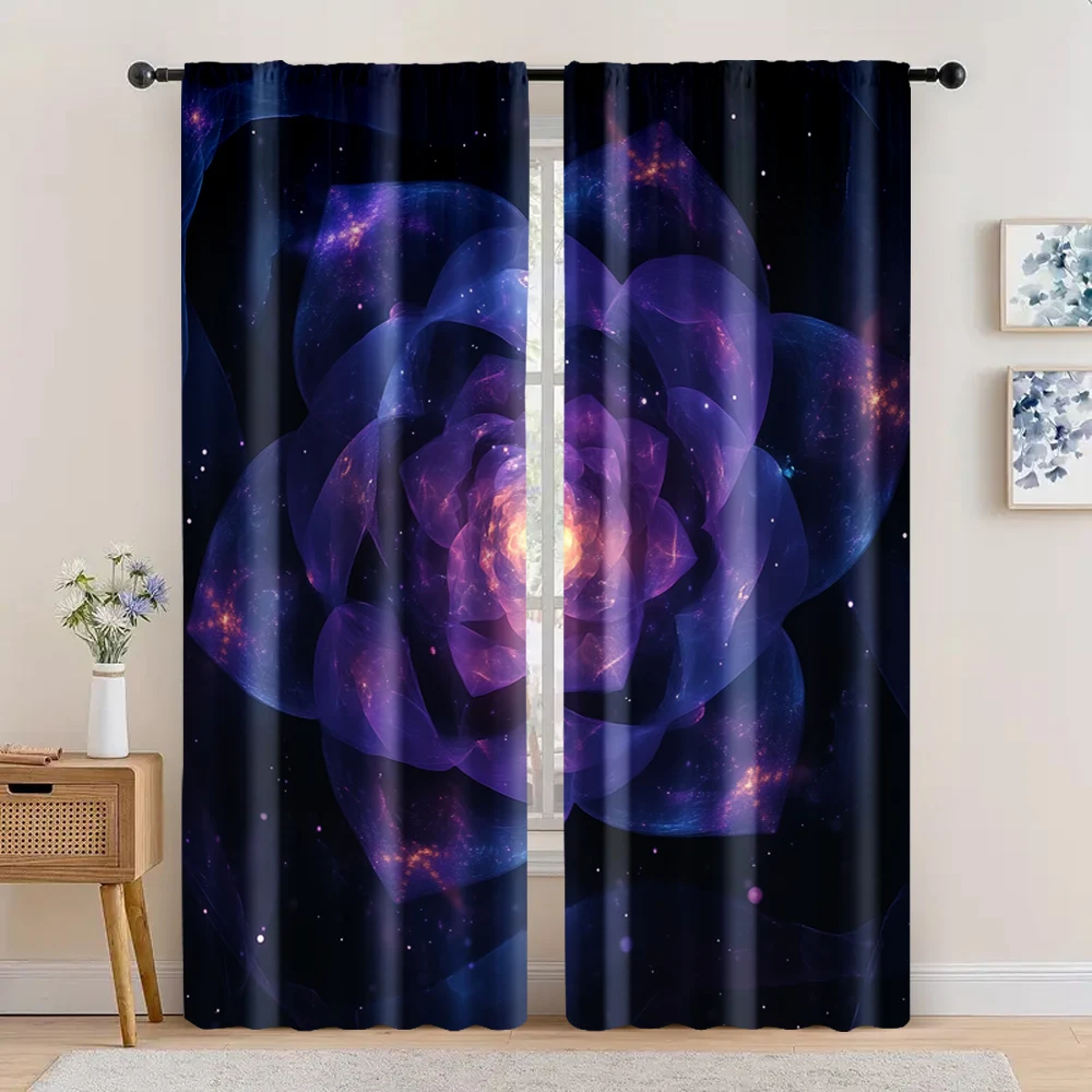 2pc, Curtains Mysterious flowers_ Machine Washable Polyester,Without Electricity Versatile Perfect for Living Room, Outdoor
2pc, Curtains Mysterious flowers_ Machine Washable Polyester,Without Electricity Versatile Perfect for Living Room, Outdoor