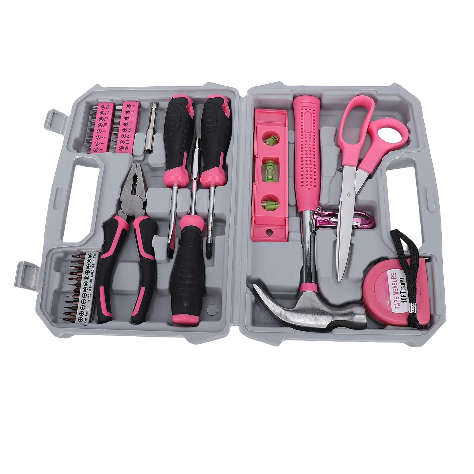General Household Hand Tool Set Repair Tool Kit with Toolbox Storage Case All Purpose Household Tool Kit for Women
General Household Hand Tool Set Repair Tool Kit with Toolbox Storage Case All Purpose Household Tool Kit for Women