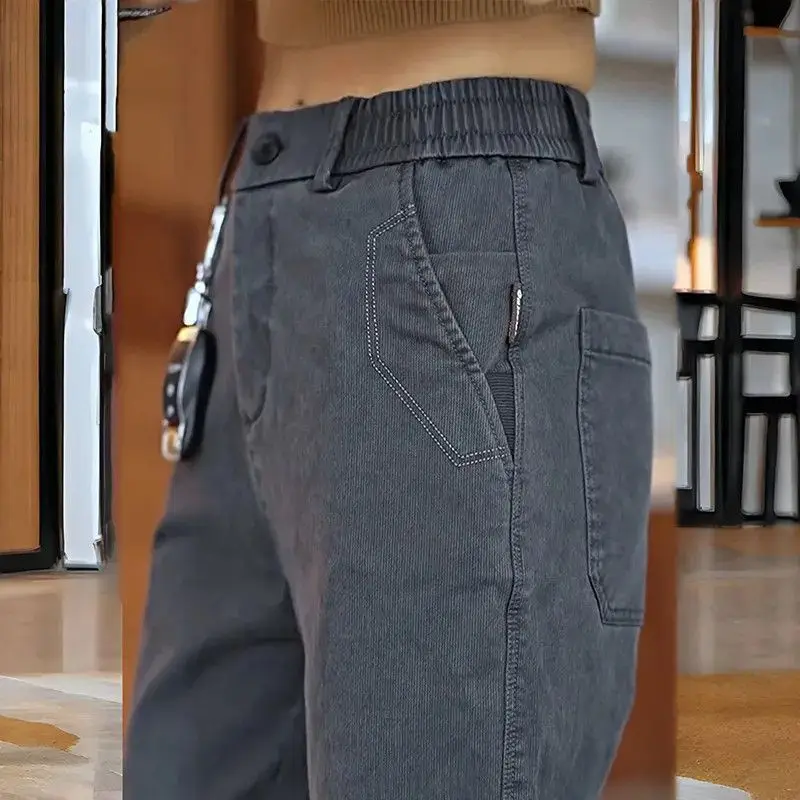 Мужские свободные брюки прямого кроя для работы, прочные повседневные штаны для офиса и стройплощадки, весна-осень
Мужские свободные брюки прямого кроя для работы, прочные повседневные штаны для офиса и стройплощадки, весна-осень
