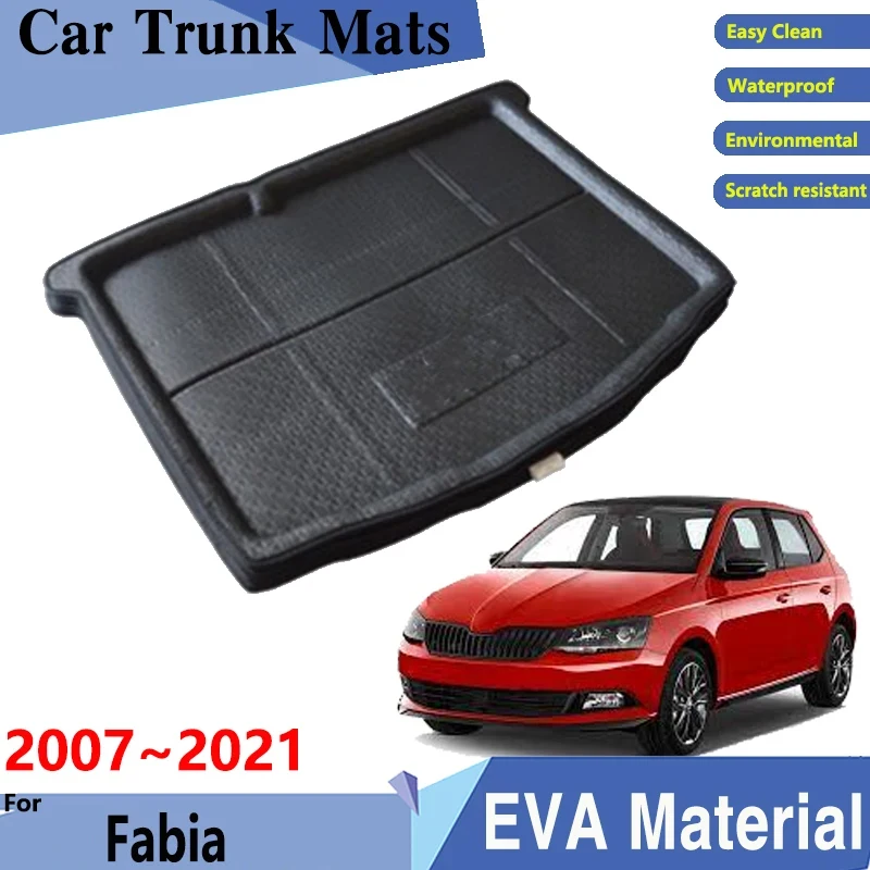Коврики для багажника автомобиля, 3D Материал EVA для Skoda Fabia, аксессуары 2007 ~ 2021 2018, Автомобильный задний грузовой поднос, коврик для багажника, задние накладки, аксессуары
Коврики для багажника автомобиля, 3D Материал EVA для Skoda Fabia, аксессуары 2007 ~ 2021 2018, Автомобильный задний грузовой поднос, коврик для багажника, задние накладки, аксессуары