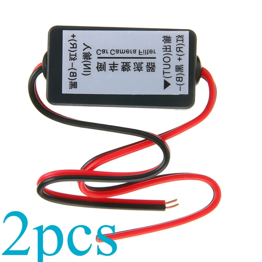 2pcs for Car Rear View Rectifier 12V DC Power Relay Capacitor Filter Connector Backup Camera Rectifier Auto Car Camera Filter
2pcs for Car Rear View Rectifier 12V DC Power Relay Capacitor Filter Connector Backup Camera Rectifier Auto Car Camera Filter