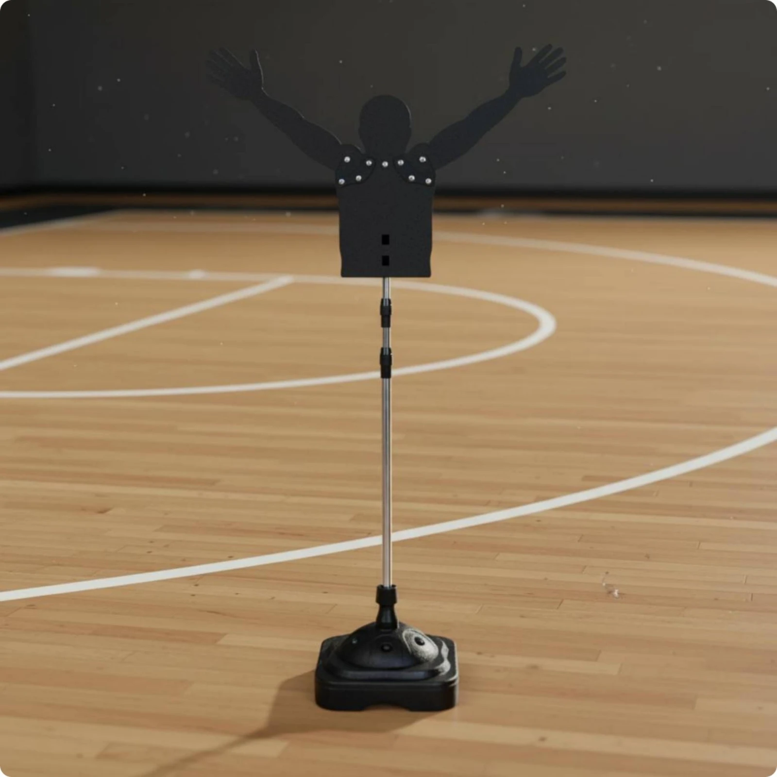 Basketball Defender Mannequin Anti-Interference Basketball Training Mannequin Protective Practice Mannequin Raised-Arms Design
Basketball Defender Mannequin Anti-Interference Basketball Training Mannequin Protective Practice Mannequin Raised-Arms Design
