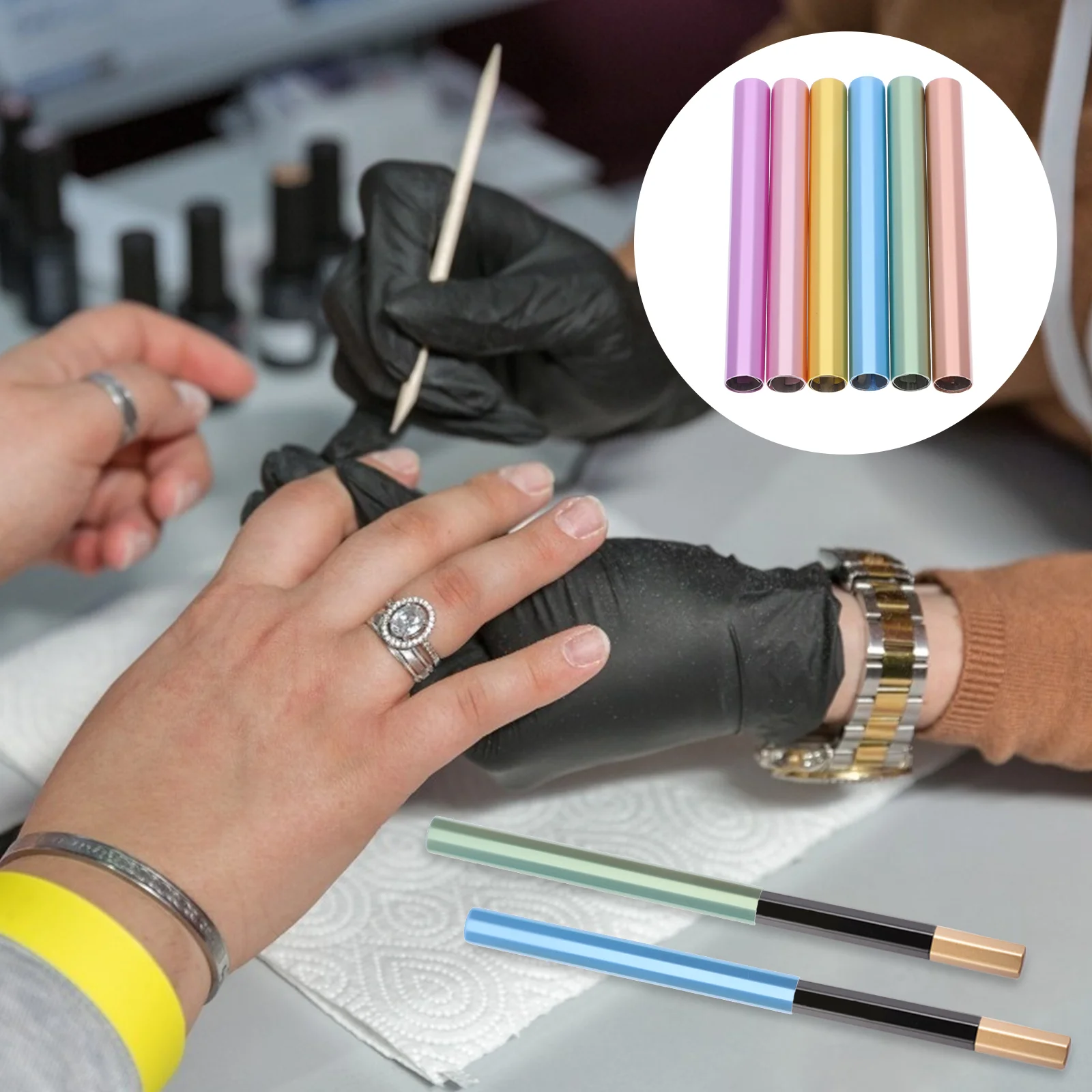6 Pcs Nail Pen Cap Brush Accessory Protective Caps Sealed Manicure Covers Polish Lightproof Sealing
6 Pcs Nail Pen Cap Brush Accessory Protective Caps Sealed Manicure Covers Polish Lightproof Sealing