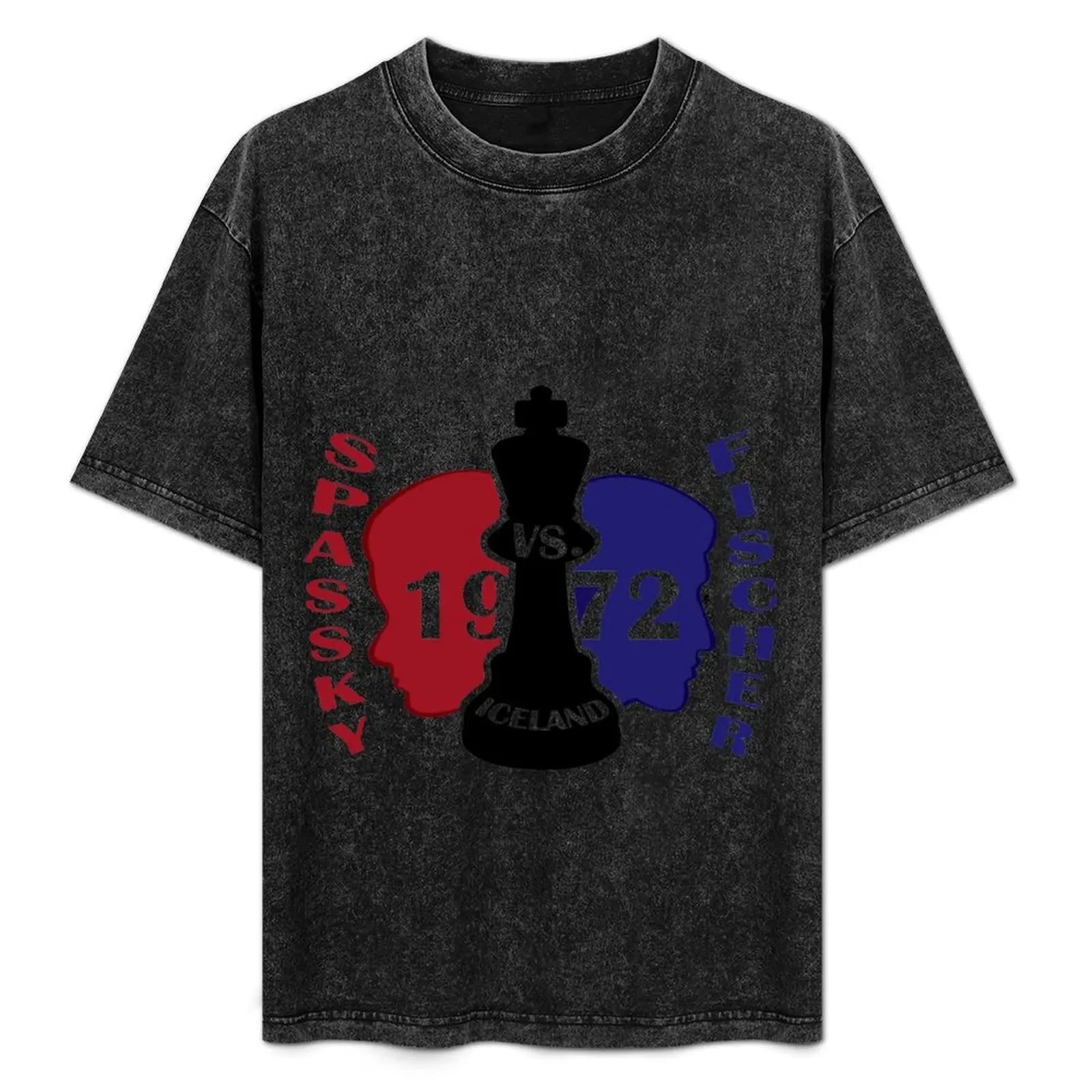 Fischer vs. Spassky 1972 T-Shirt plus size clothes Short sleeve tee customs mens graphic t-shirts hip hop
Fischer vs. Spassky 1972 T-Shirt plus size clothes Short sleeve tee customs mens graphic t-shirts hip hop