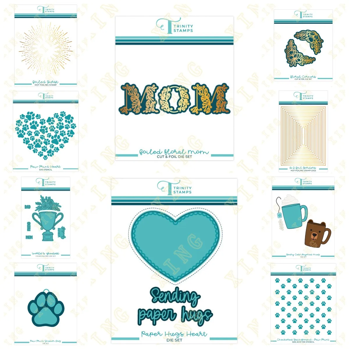 New Mom Heart Rainbow Mother's DayMetal Cutting Dies Stamps Stencil Hot Foil Scrapbook Diary Decoration Diy Embossing Template
New Mom Heart Rainbow Mother's DayMetal Cutting Dies Stamps Stencil Hot Foil Scrapbook Diary Decoration Diy Embossing Template