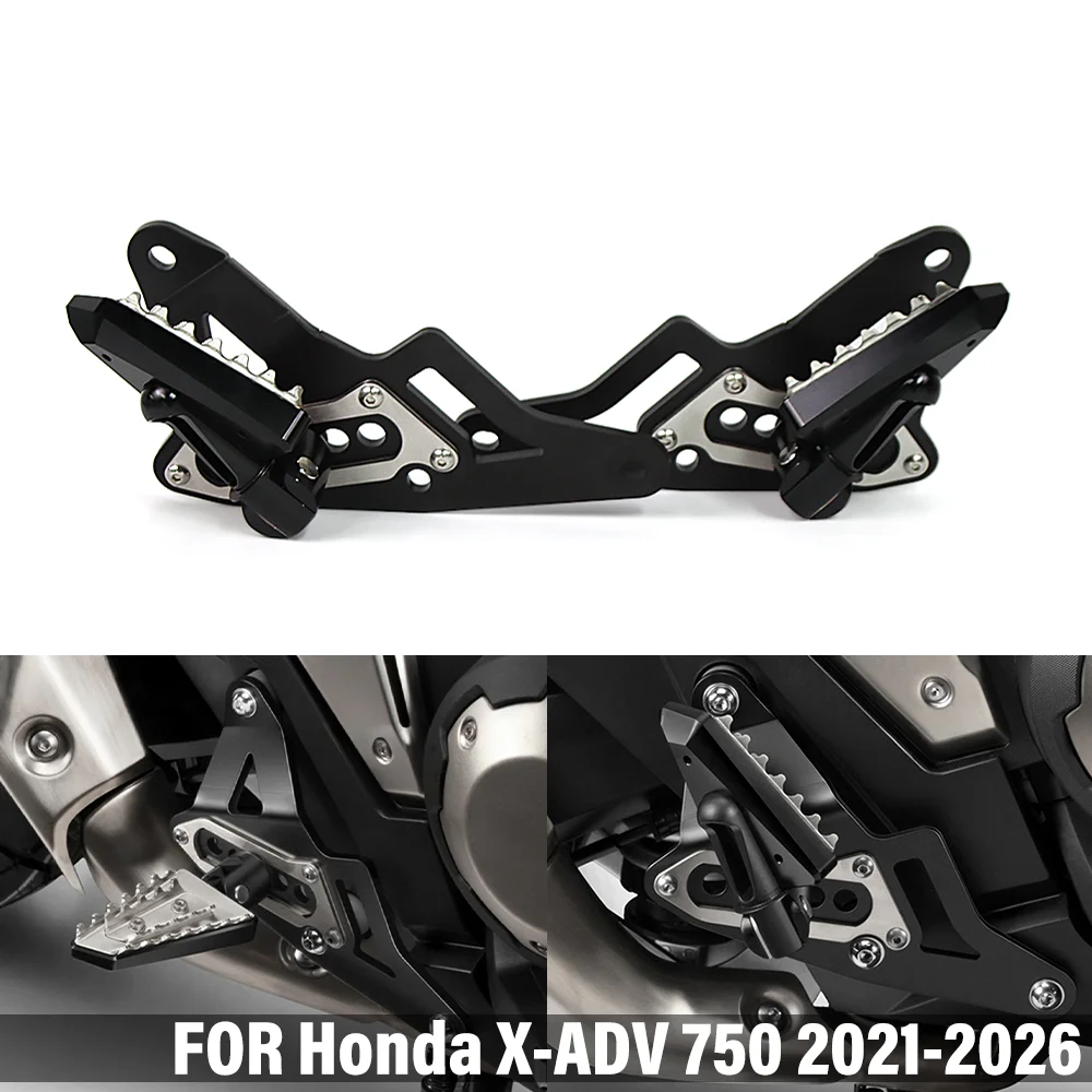 Motorcycle Footrests For HONDA XADV750 X-ADV750 2021-2026 Passenger Foot Pegs Pedal Folding With Foot Pedal Stand Kit 2025 2024
Motorcycle Footrests For HONDA XADV750 X-ADV750 2021-2026 Passenger Foot Pegs Pedal Folding With Foot Pedal Stand Kit 2025 2024