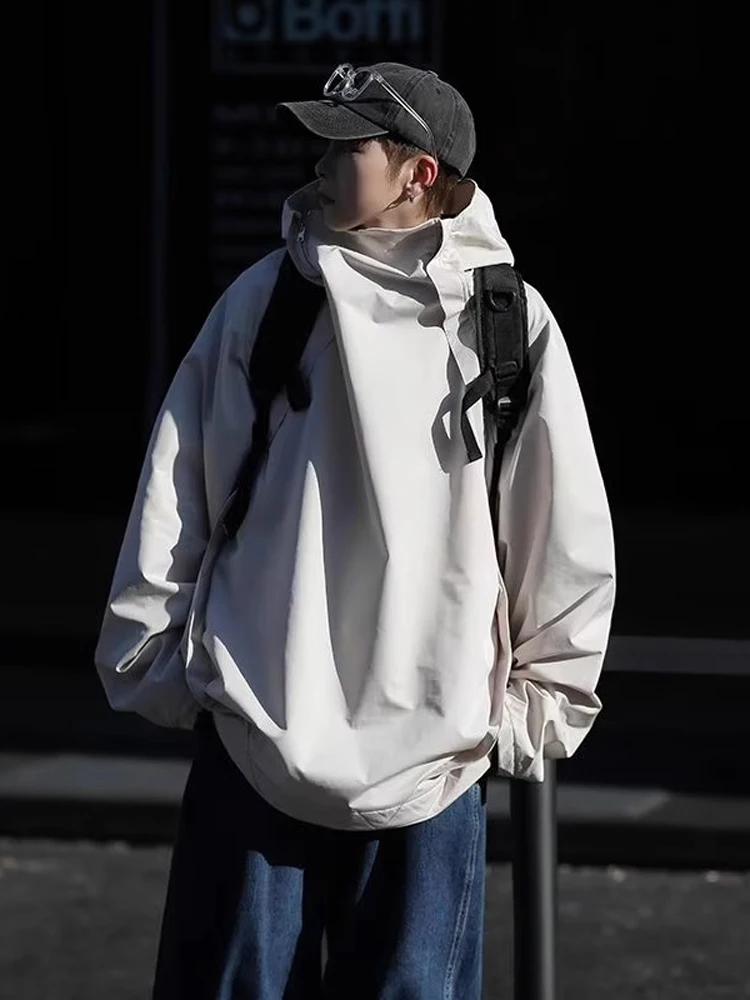 Уличная функциональная куртка с капюшоном для путешествий и активного отдыха, в стиле Gorpcore, для альпинизма, в американском стиле, свободного кроя, с длинными рукавами.
Уличная функциональная куртка с капюшоном для путешествий и активного отдыха, в стиле Gorpcore, для альпинизма, в американском стиле, свободного кроя, с длинными рукавами.