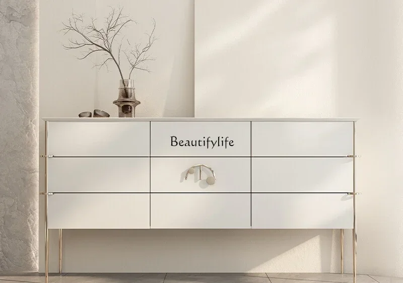 4*Modern light luxury nine-chest cabinet high-end dining side porch storage drawer storage cabinet
4*Modern light luxury nine-chest cabinet high-end dining side porch storage drawer storage cabinet