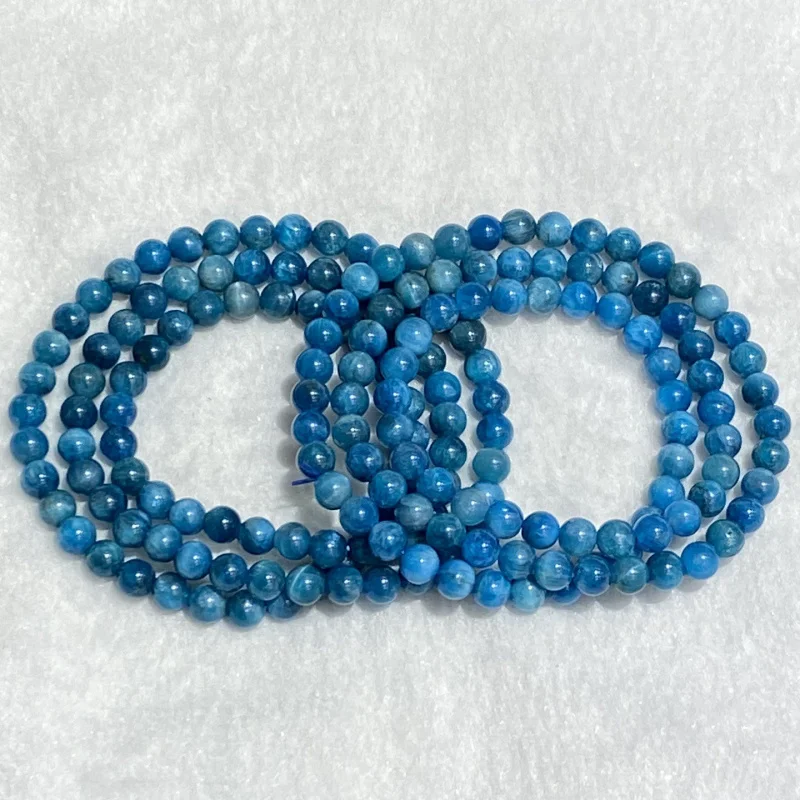 Natural Blue Apatite Three- Women, Fashionable And -Ring Multi-Layer Bracelet
Natural Blue Apatite Three- Women, Fashionable And -Ring Multi-Layer Bracelet