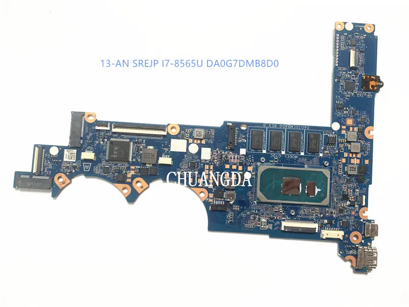 L37351-601 для HP PAVILION 13-AN0010CA 13-0020tu 13-AN Материнская плата ноутбука DA0G7DMB8D0 материнская плата с i7-8565U ЦП ОЗУ 8 Гб
L37351-601 для HP PAVILION 13-AN0010CA 13-0020tu 13-AN Материнская плата ноутбука DA0G7DMB8D0 материнская плата с i7-8565U ЦП ОЗУ 8 Гб