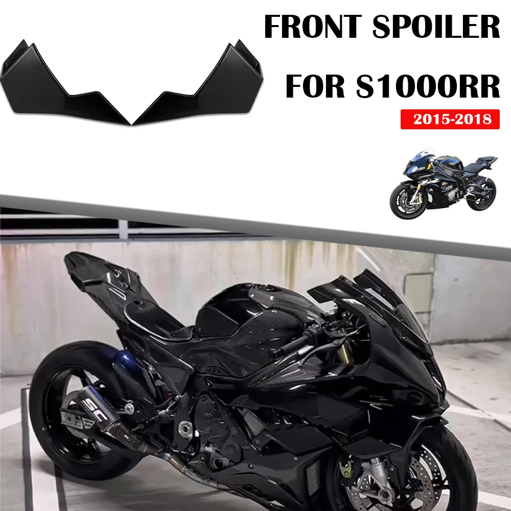 For bmw S1000RR 2015-2018 Motorcycle Frontal Spoilers Downforce Winglet Aerodynamic Wing Front Spoiler Lower Spoilers
For bmw S1000RR 2015-2018 Motorcycle Frontal Spoilers Downforce Winglet Aerodynamic Wing Front Spoiler Lower Spoilers
