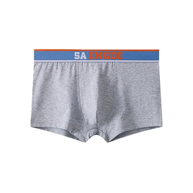 Youth Fashionable Trunks for Men Skin Friendly Cotton Breathable Bulge Pouch Boxer Shorts Teenagers Simple Comfy Sports Panties
Youth Fashionable Trunks for Men Skin Friendly Cotton Breathable Bulge Pouch Boxer Shorts Teenagers Simple Comfy Sports Panties