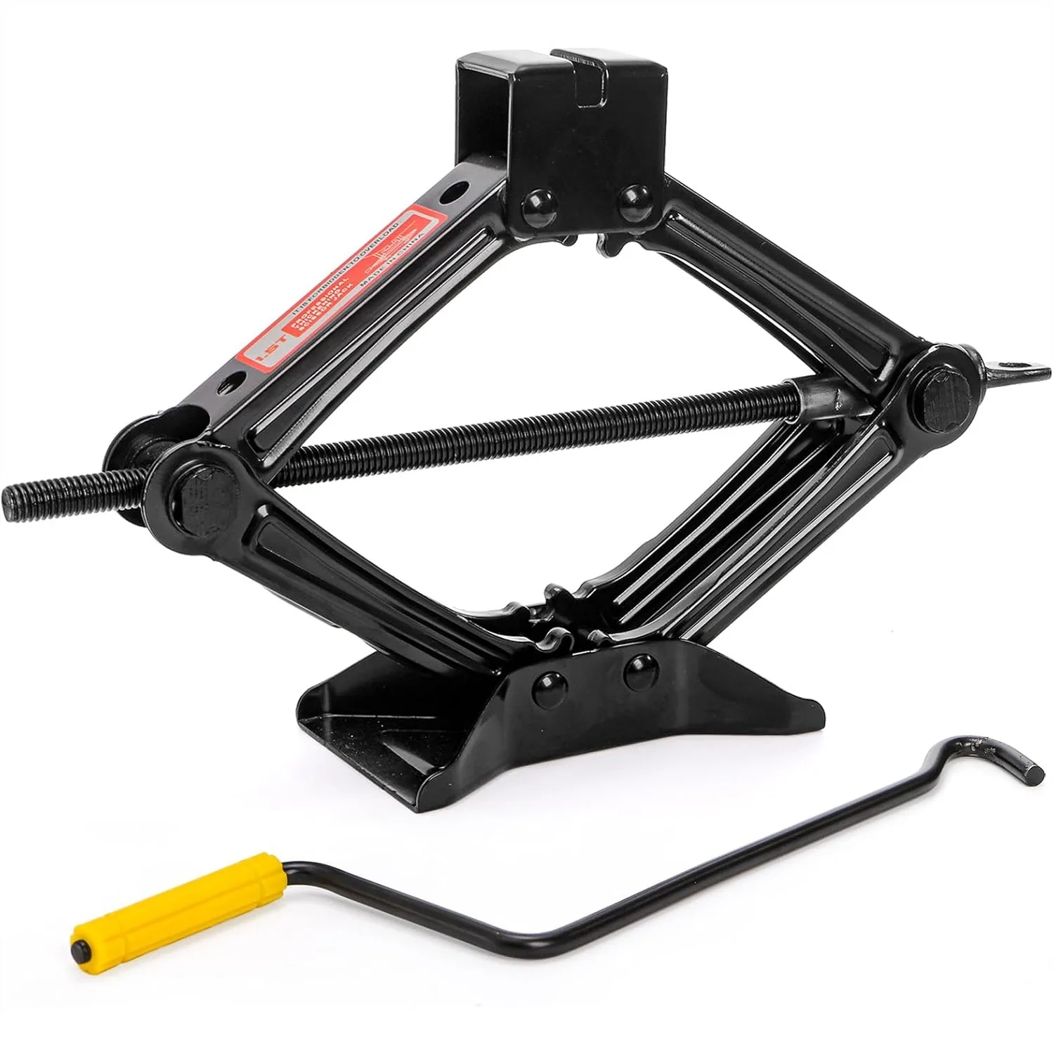 Heavy Duty Scissor Jack with 3307lbs Capacity, 3.6"-13.8" Lifting Range for SUV and Van Emergency Tire Change
Heavy Duty Scissor Jack with 3307lbs Capacity, 3.6"-13.8" Lifting Range for SUV and Van Emergency Tire Change