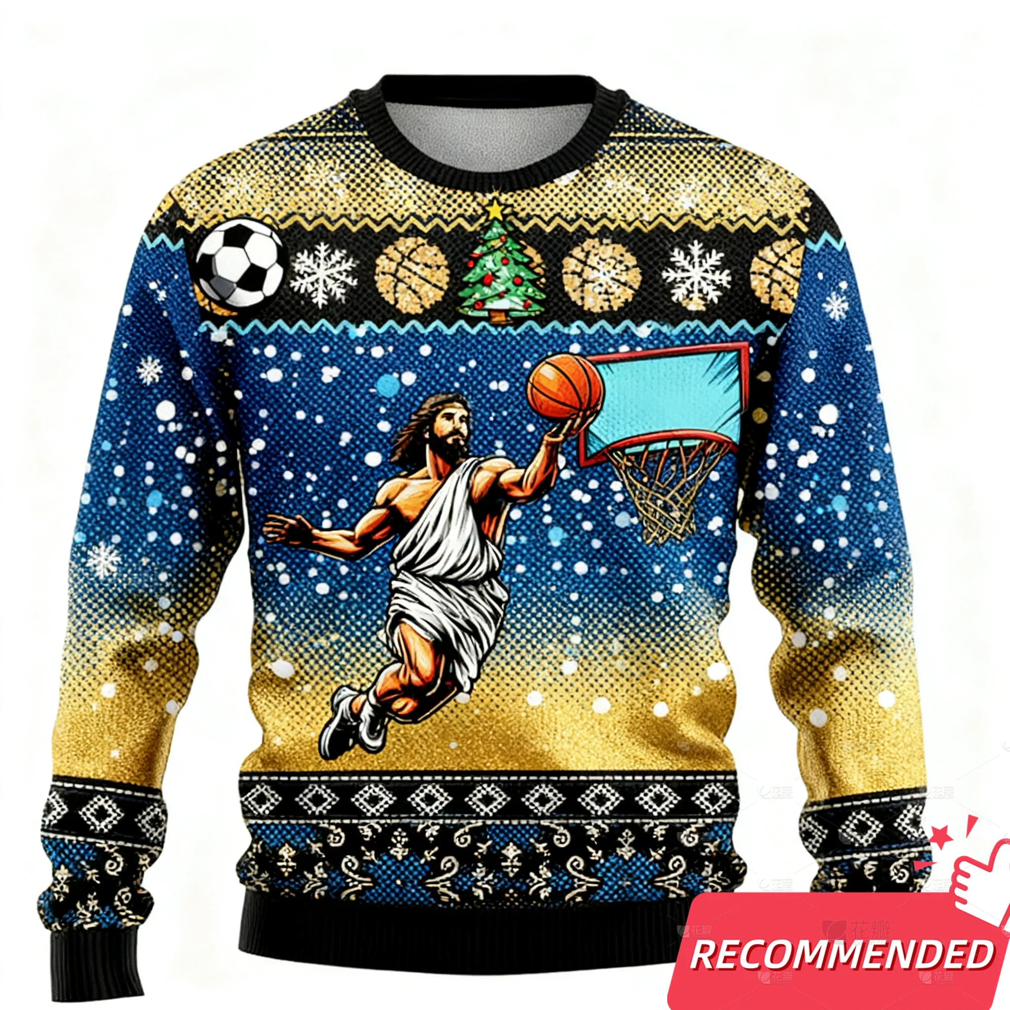 Funny Jesus Santa Graphic Ugly Christmas Sweater Fashion Basketball Sweatshirts For Women Clothes Xmas Boy Gift Pullovers Tops
Funny Jesus Santa Graphic Ugly Christmas Sweater Fashion Basketball Sweatshirts For Women Clothes Xmas Boy Gift Pullovers Tops