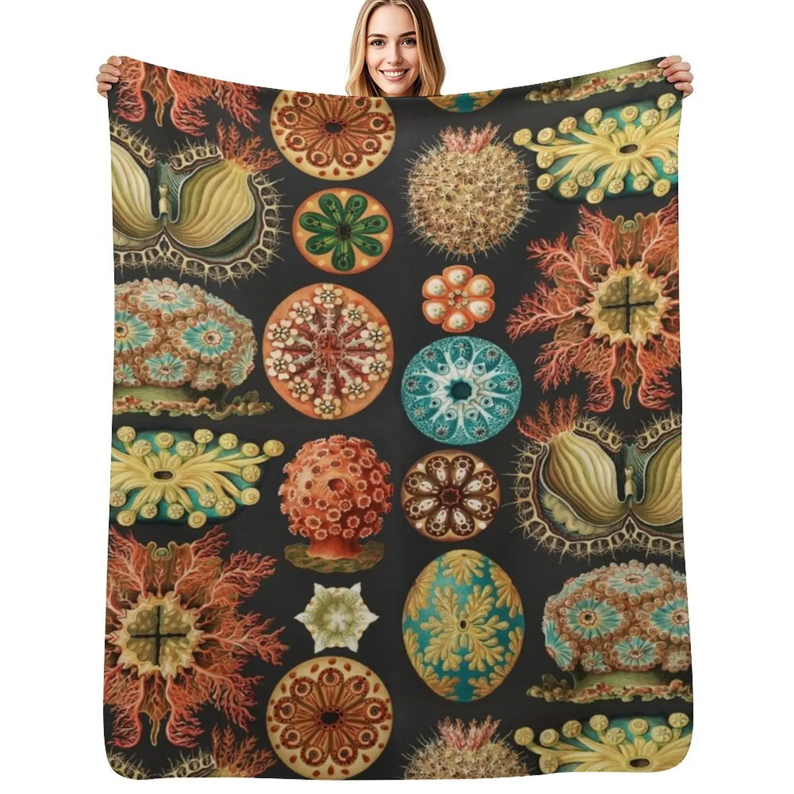 Vintage Urchin Sea Nautical Theme Design Dark and Moody Throw Blanket Luxurious Soft Fuzzy Blanket for Sofa Bed
Vintage Urchin Sea Nautical Theme Design Dark and Moody Throw Blanket Luxurious Soft Fuzzy Blanket for Sofa Bed