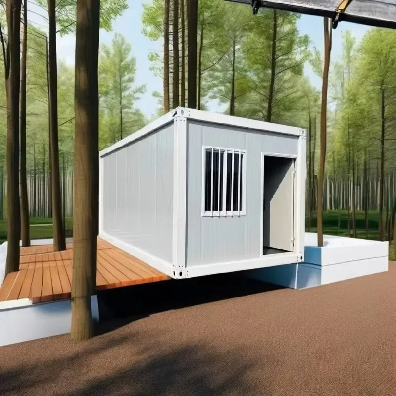 Double-Story Folding Container House Prefab Steel Design Maximizing Vertical Space Efficiency
Double-Story Folding Container House Prefab Steel Design Maximizing Vertical Space Efficiency
