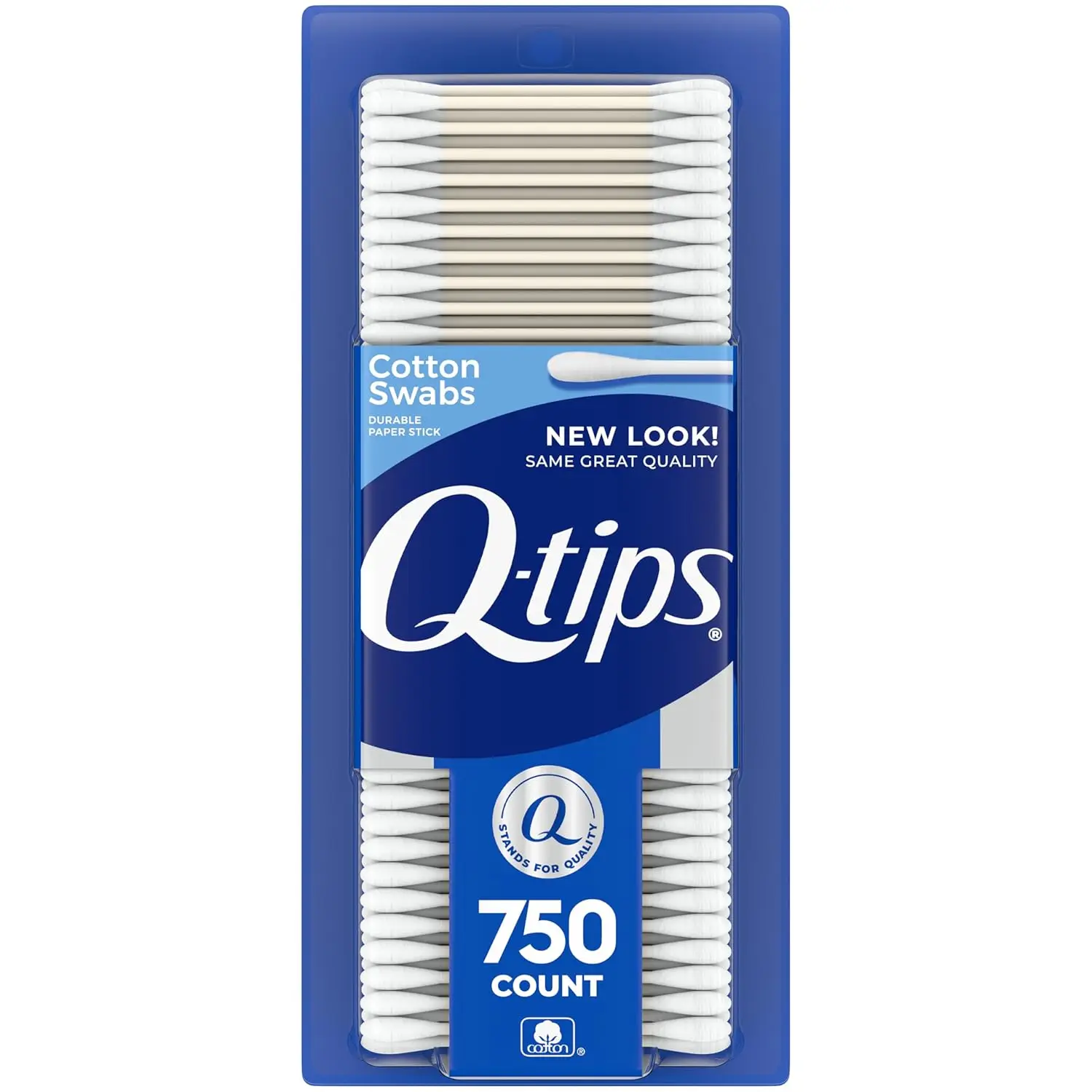 Cotton Swabs 750 Count - Original Cotton Buds for Hygiene, Beauty & Cleaning
Cotton Swabs 750 Count - Original Cotton Buds for Hygiene, Beauty & Cleaning
