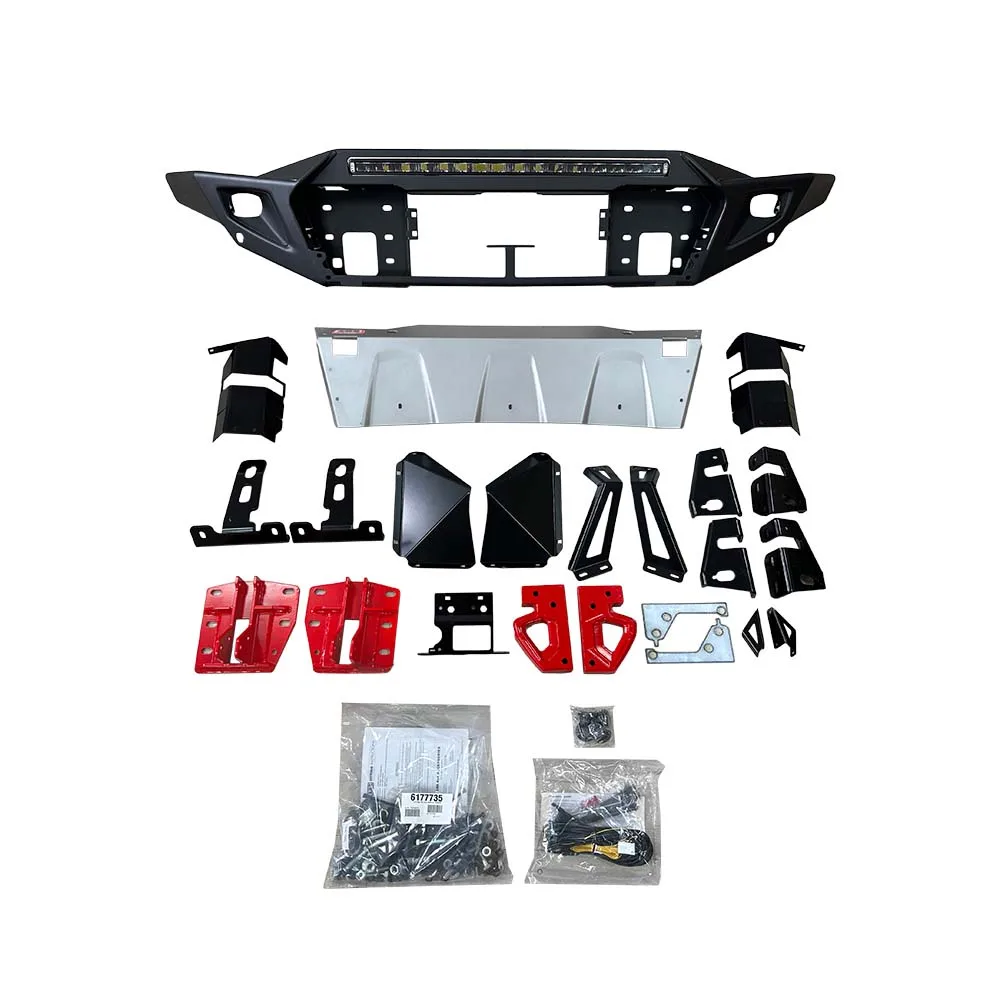 Factory High Quality Car Accessories Body Parts Steel Front Bumper for Ford Broncocustom
Factory High Quality Car Accessories Body Parts Steel Front Bumper for Ford Broncocustom