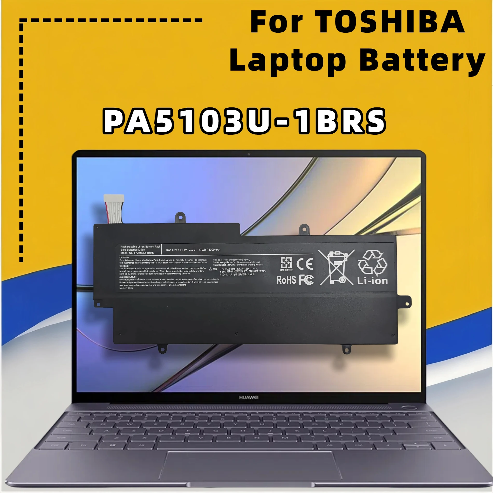 FRLESUI Battery PA5013U Laptop BATTERY For Toshiba Portege Z830 Z835 Z930 Z935 Ultrabook PA5013U-1BRS PA5013 Replace BATTERY
FRLESUI Battery PA5013U Laptop BATTERY For Toshiba Portege Z830 Z835 Z930 Z935 Ultrabook PA5013U-1BRS PA5013 Replace BATTERY