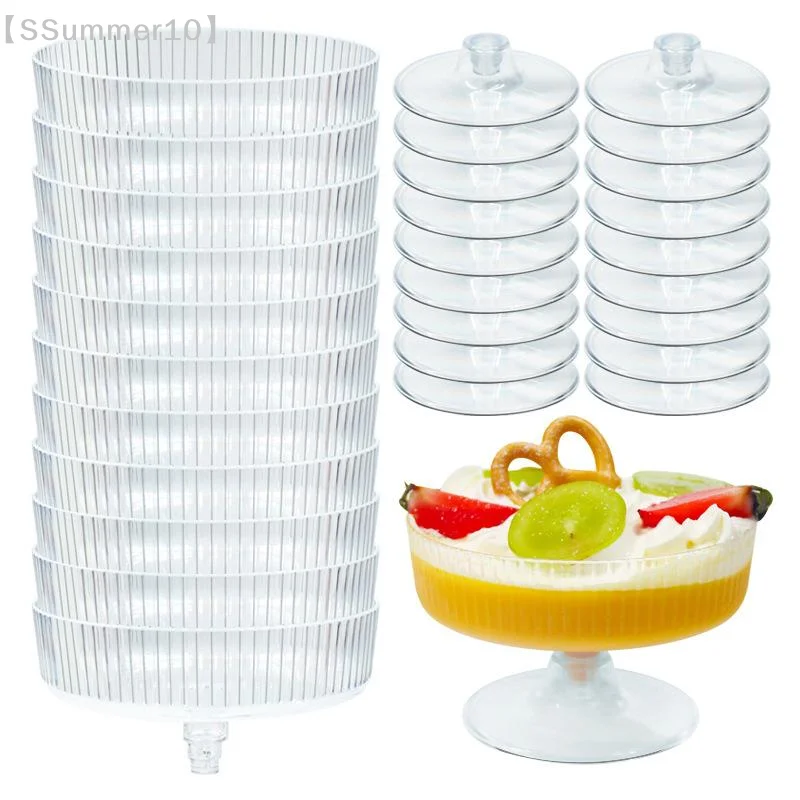 【SSummer10】10Pcs Disposable Transparent Plastic Martini Glasses-Detachable Champagne Tower Dessert Cup for Wedding Party【SS】
【SSummer10】10Pcs Disposable Transparent Plastic Martini Glasses-Detachable Champagne Tower Dessert Cup for Wedding Party【SS】