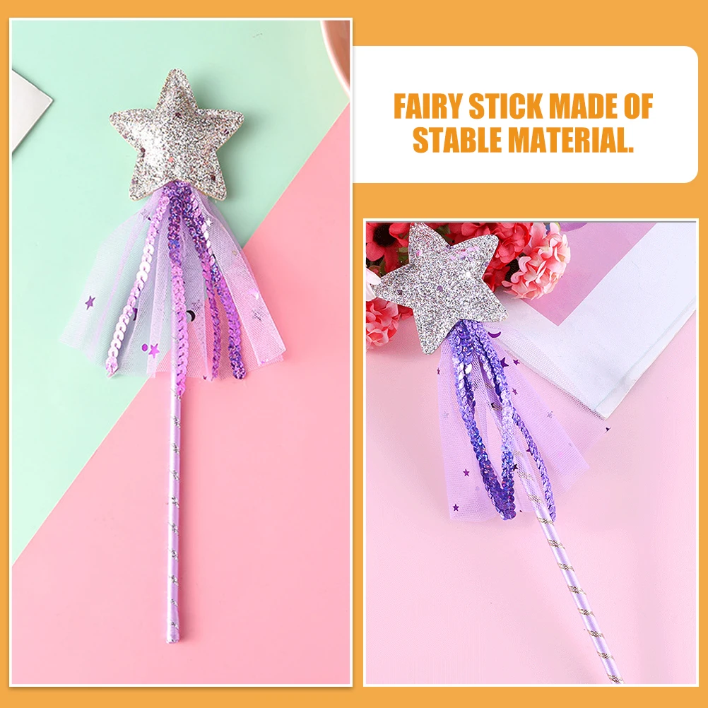 2pcs Star-Shaped Fairy Wand Novelty Costume Prop Kids Party Decoration Angel Wand Sparkly Stick Cosplay Gift For Girls Stage
2pcs Star-Shaped Fairy Wand Novelty Costume Prop Kids Party Decoration Angel Wand Sparkly Stick Cosplay Gift For Girls Stage