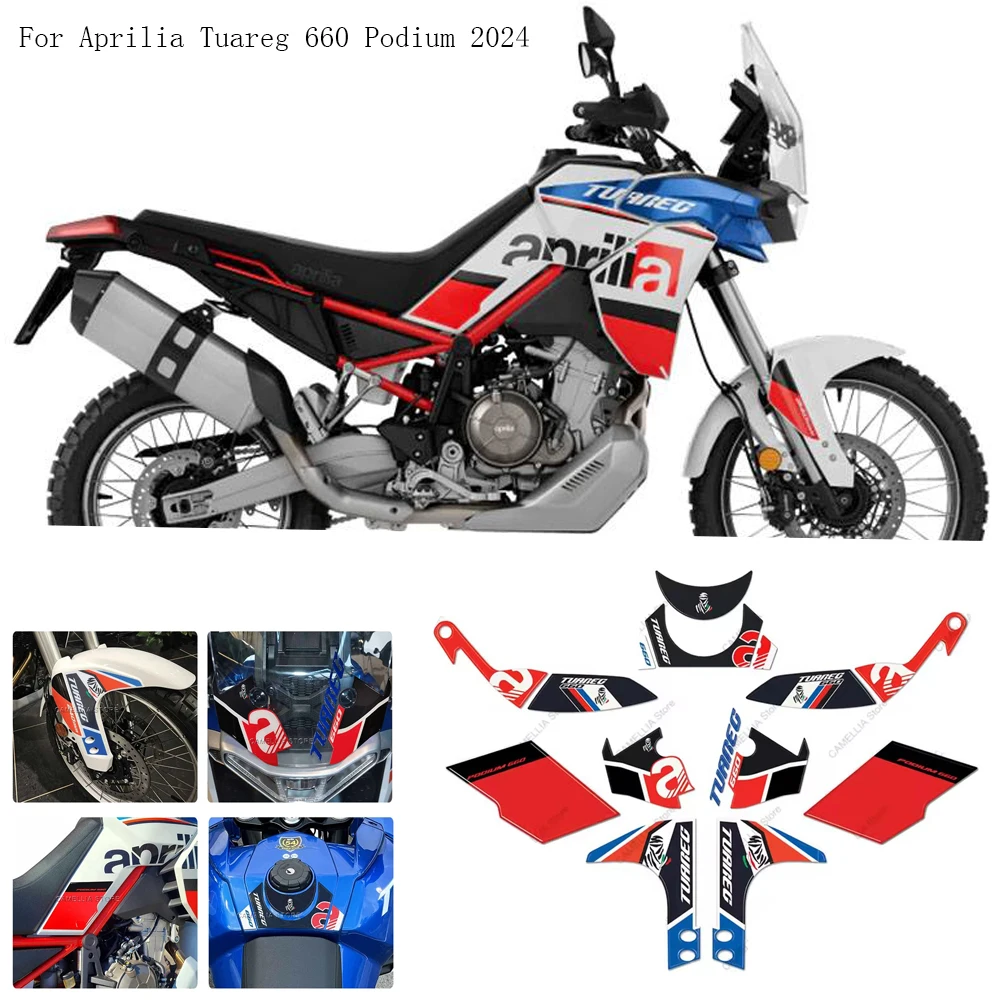 Motorcycle Sticker Waterproof Motorcycle Tank Pad Sticker New Motorcycle Shell Sticker Kit for Aprilia Tuareg 660 Podium 2024
Motorcycle Sticker Waterproof Motorcycle Tank Pad Sticker New Motorcycle Shell Sticker Kit for Aprilia Tuareg 660 Podium 2024