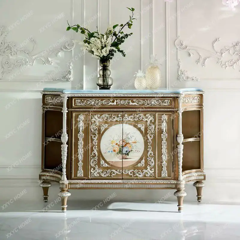 Modern luxury home corridor cabinet entrance cabinet villa painted marble storage entrance
Modern luxury home corridor cabinet entrance cabinet villa painted marble storage entrance