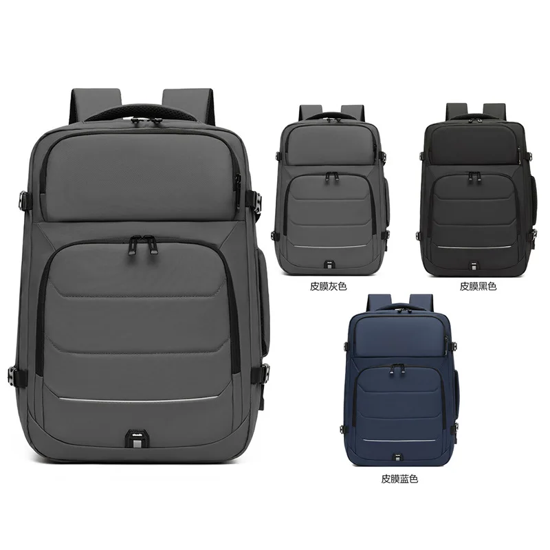 Business Men's Backpack Large Capacity Men's Solid Color Backpack New Multipurpose Men's Computer School Bag
Business Men's Backpack Large Capacity Men's Solid Color Backpack New Multipurpose Men's Computer School Bag