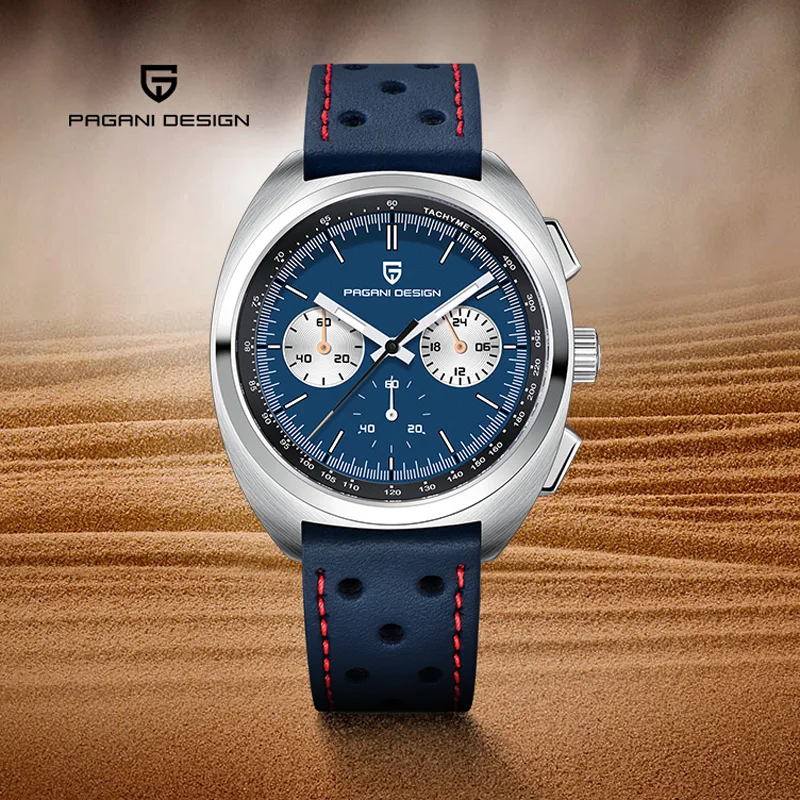 PAGANI DESIGN Men's Watch Retro Blue Dial Quartz Chronograph Watch Men Japan VK63 Sapphire glass Wrist Watch Men 2026 New Waterproof
PAGANI DESIGN Men's Watch Retro Blue Dial Quartz Chronograph Watch Men Japan VK63 Sapphire glass Wrist Watch Men 2026 New Waterproof