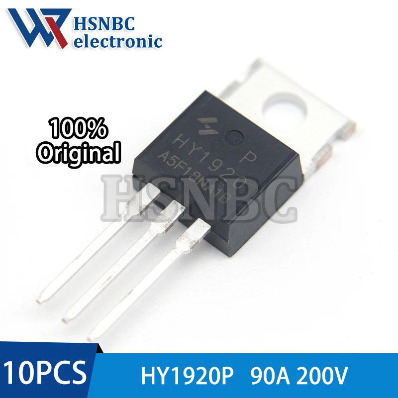 10PCS HY1920P HY1920 TO-220 90A 200V N-Channel Power MOSFET Transistor 100% New Original
10PCS HY1920P HY1920 TO-220 90A 200V N-Channel Power MOSFET Transistor 100% New Original