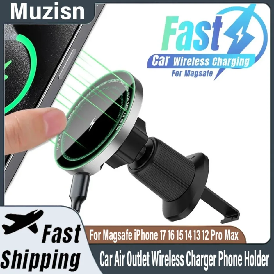 Автомобильное магнитное беспроводное зарядное устройство Air Vnt, станция быстрой зарядки, держатель для телефона, подставка GPS для Magsafe iPhone 17, 16, 15, 14, 13, 12, Pro Max
Автомобильное магнитное беспроводное зарядное устройство Air Vnt, станция быстрой зарядки, держатель для телефона, подставка GPS для Magsafe iPhone 17, 16, 15, 14, 13, 12, Pro Max
