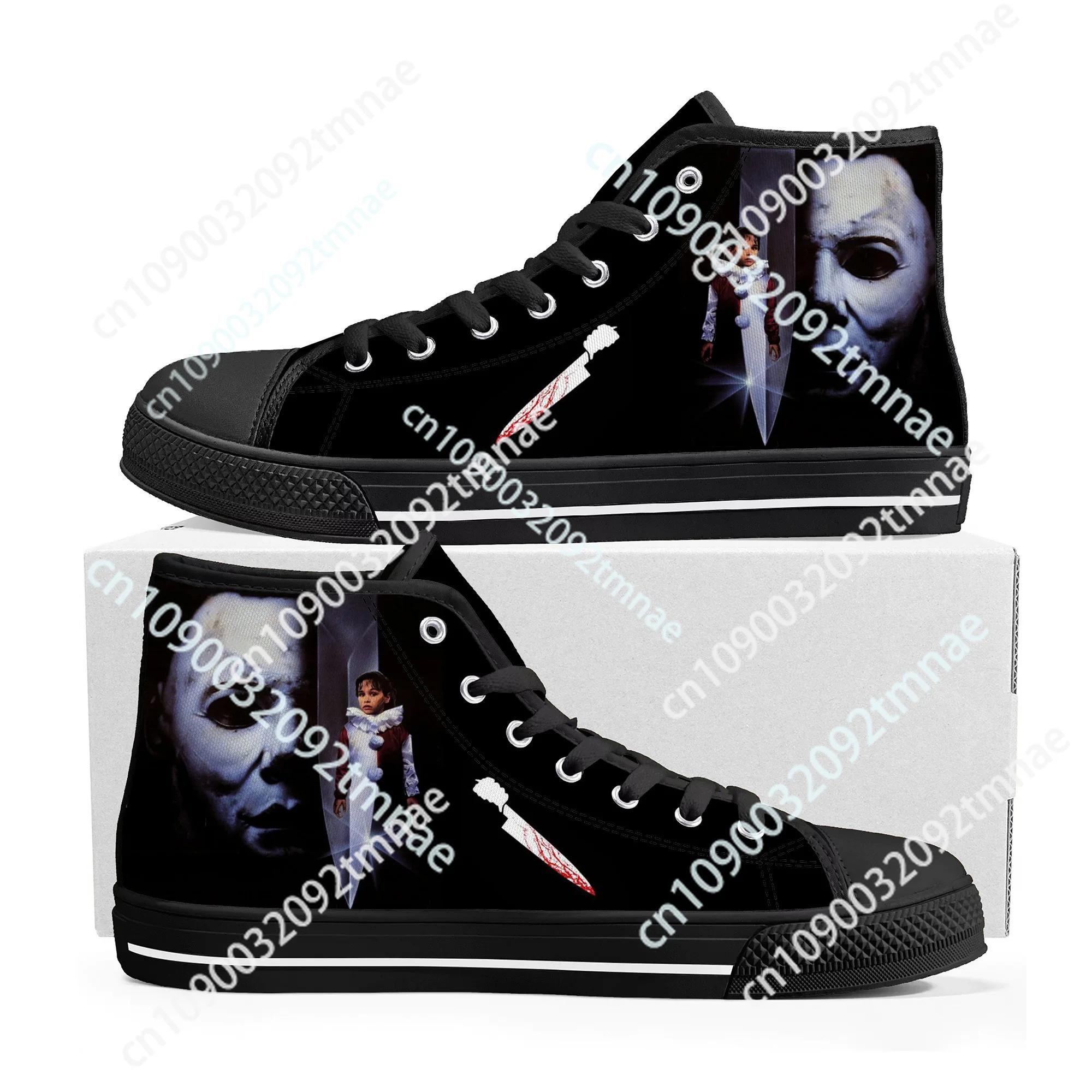 Michael Myers High Top Quality Sneakers Horror Halloween Mens Womens Teenager Canvas Sneaker Casual Couple Shoes Custom Shoe
Michael Myers High Top Quality Sneakers Horror Halloween Mens Womens Teenager Canvas Sneaker Casual Couple Shoes Custom Shoe