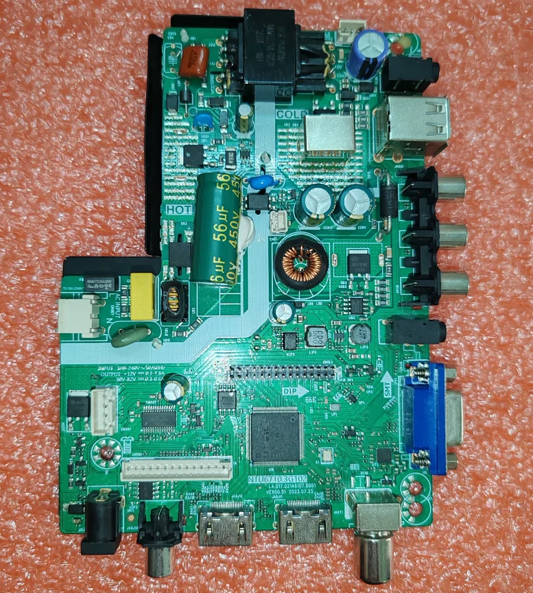 NTU6710.3G102 Материнская плата для телевизора «три в одном», хорошо протестирована, физическое фото для HV320SHB-F56
NTU6710.3G102 Материнская плата для телевизора «три в одном», хорошо протестирована, физическое фото для HV320SHB-F56