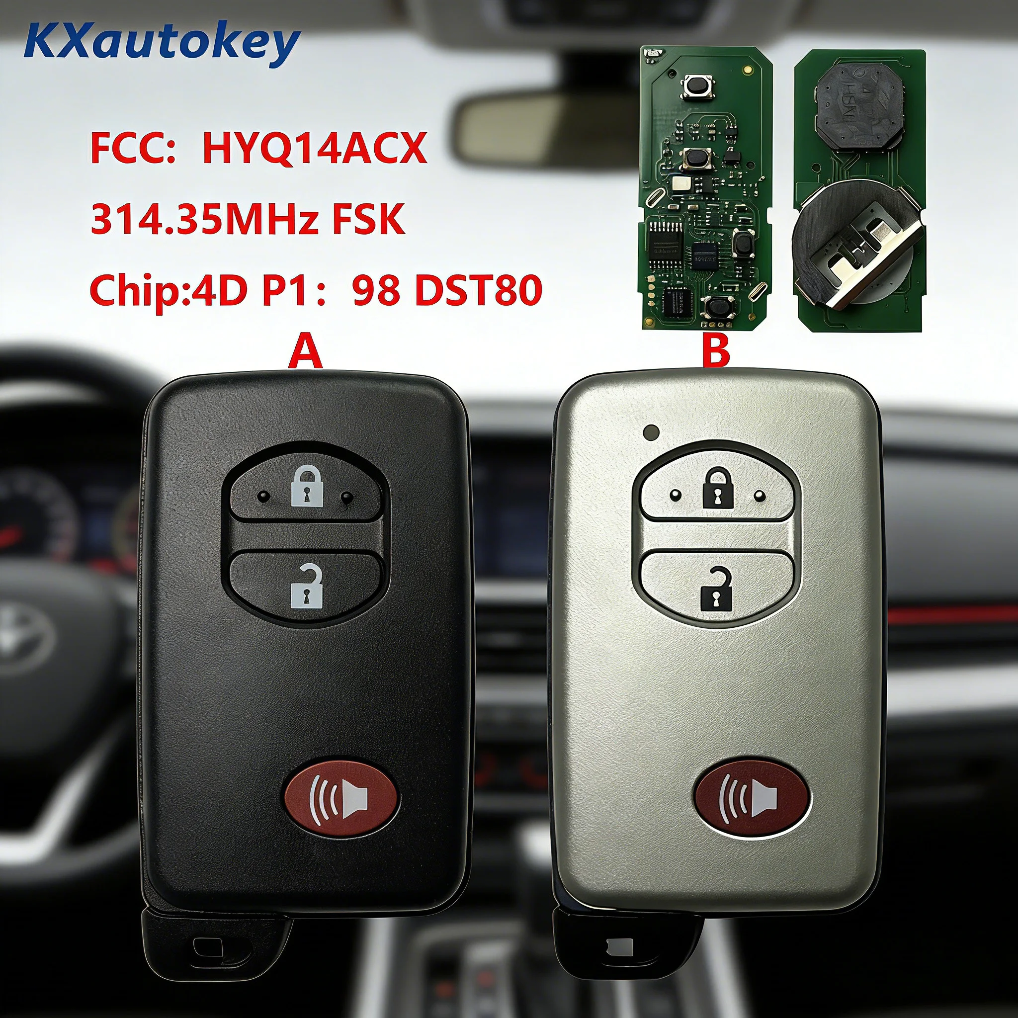 KXK007054 For Toyota Land Cruiser 3Buttons Chip-8A P4 A8 FCCID-BH1EW High Compatible Aftermarket Smart Remote Key For Toyota
KXK007054 For Toyota Land Cruiser 3Buttons Chip-8A P4 A8 FCCID-BH1EW High Compatible Aftermarket Smart Remote Key For Toyota