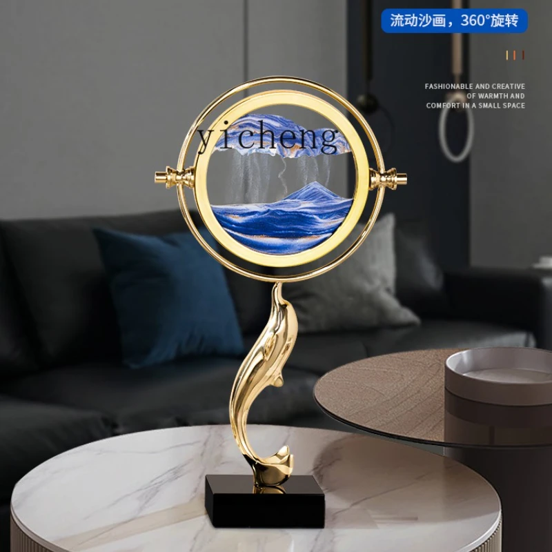 ZK quicksand ornament light luxury home living room high-end decoration entrance TV cabinet high-end home jewelry
ZK quicksand ornament light luxury home living room high-end decoration entrance TV cabinet high-end home jewelry