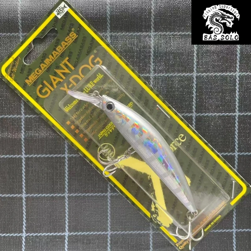 Submerged minnow lure, long-range casting lure, lure for sea bass and sea bream, large minnow fishing bait
Submerged minnow lure, long-range casting lure, lure for sea bass and sea bream, large minnow fishing bait