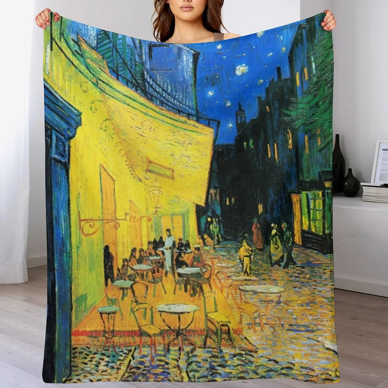 Van Gogh - Cafe Terrace, cafe terrace at night elements of art Throw Blanket Cozy Napping Blanket Gift for Mom Dad
Van Gogh - Cafe Terrace, cafe terrace at night elements of art Throw Blanket Cozy Napping Blanket Gift for Mom Dad