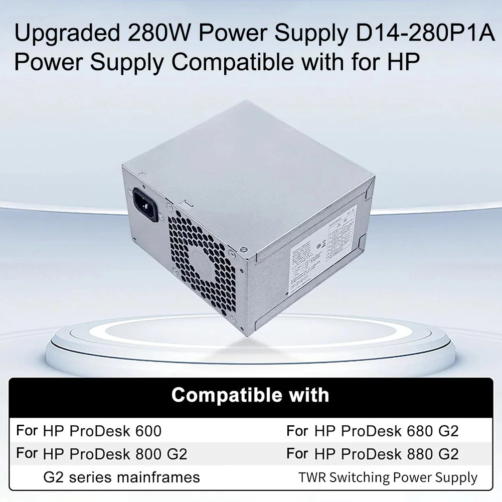 Блок питания для офисного ПК PCE015, 280 Вт, для HP ProDesk 600 G2, с защитой от короткого замыкания
Блок питания для офисного ПК PCE015, 280 Вт, для HP ProDesk 600 G2, с защитой от короткого замыкания