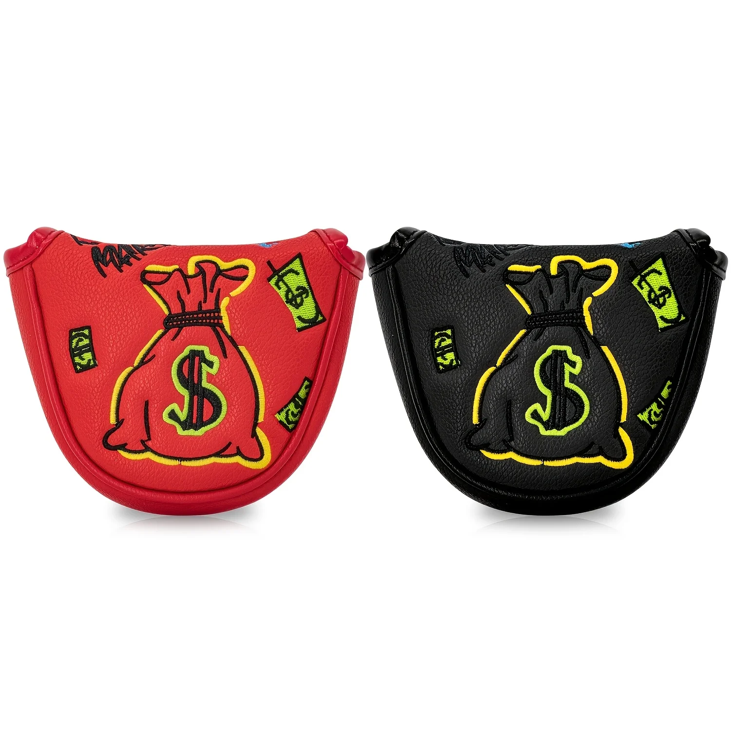 Golf Putter Cover | Semi-circle PU Club Head Cover with Advanced Embroidery, Available in Red and - Ideal Gift .
Golf Putter Cover | Semi-circle PU Club Head Cover with Advanced Embroidery, Available in Red and - Ideal Gift .