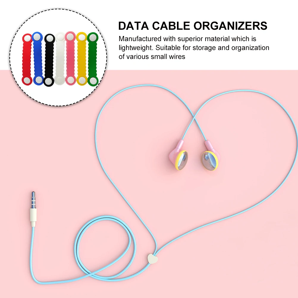 12 Pcs Headphone Wire Wrapping Organizer Tie Storage Earphones Organizers for Cords DIY Accessories Electric
12 Pcs Headphone Wire Wrapping Organizer Tie Storage Earphones Organizers for Cords DIY Accessories Electric