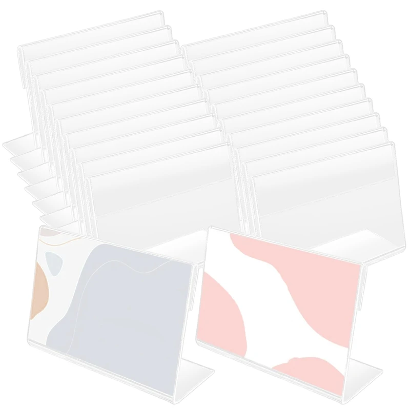 20 PCS 3.5 X 5 Inch Acrylic Sign Holders,Acrylic Picture Frame Clear Sign Holder,Card Price Card Tag For Home Restaurant
20 PCS 3.5 X 5 Inch Acrylic Sign Holders,Acrylic Picture Frame Clear Sign Holder,Card Price Card Tag For Home Restaurant
