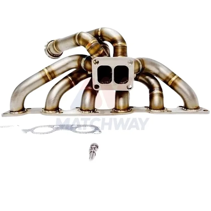 Выпускной коллектор для турбины из нержавеющей стали 304, толщиной 3 мм, с двойным спиральным патрубком T4, верхним расположением, равномерной длиной, 100% TIG-сварка, для Nissan RB26
Выпускной коллектор для турбины из нержавеющей стали 304, толщиной 3 мм, с двойным спиральным патрубком T4, верхним расположением, равномерной длиной, 100% TIG-сварка, для Nissan RB26