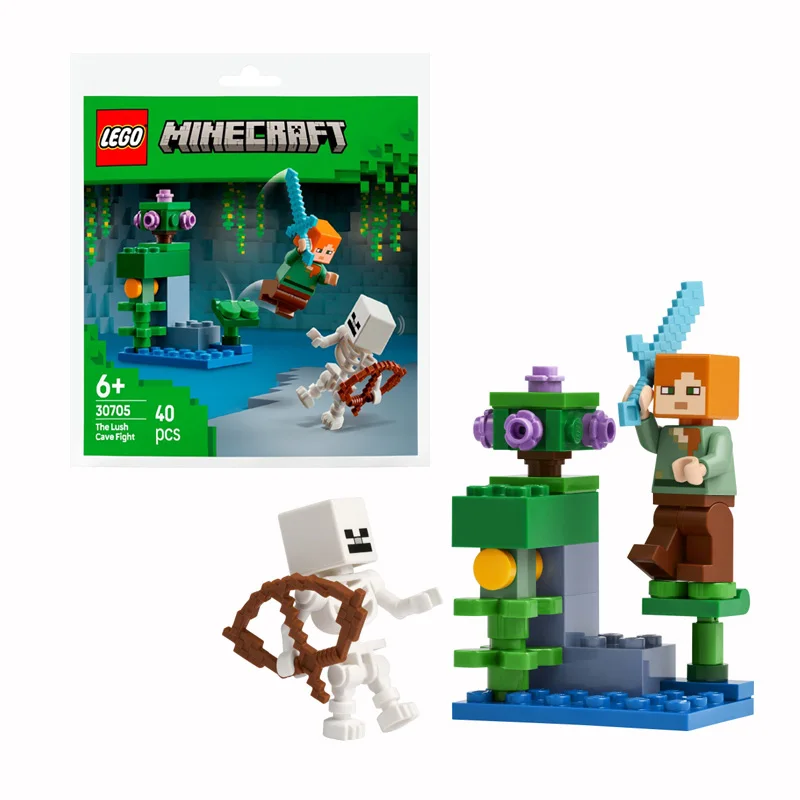 Lego 30705 Battle of the Blossoming Cave Minecraft Series Building Block Игрушка в подарок
Lego 30705 Battle of the Blossoming Cave Minecraft Series Building Block Игрушка в подарок