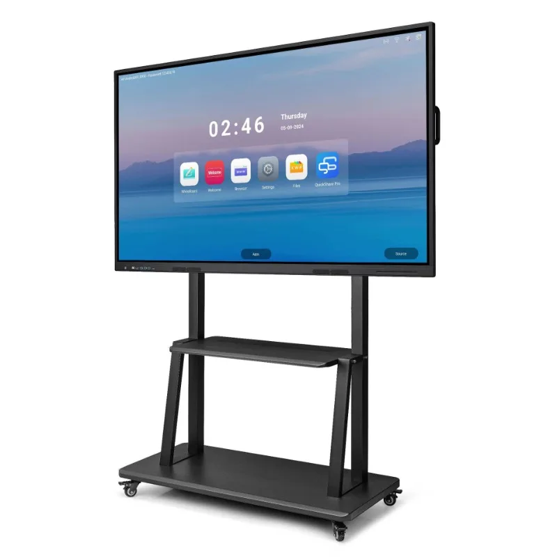 Conference tablet all-in-one machine, large-screen electronic whiteboard with mobile bracket, multimedia all-in-one machine
Conference tablet all-in-one machine, large-screen electronic whiteboard with mobile bracket, multimedia all-in-one machine
