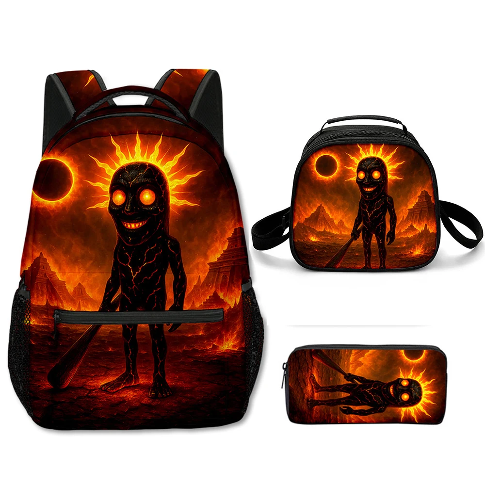 Popular Novelty tungtungtung 3D Printed 3pcs/Set student School Bags Travel Notebook Backpack Crossbody Lunch bag Pencil Case
Popular Novelty tungtungtung 3D Printed 3pcs/Set student School Bags Travel Notebook Backpack Crossbody Lunch bag Pencil Case