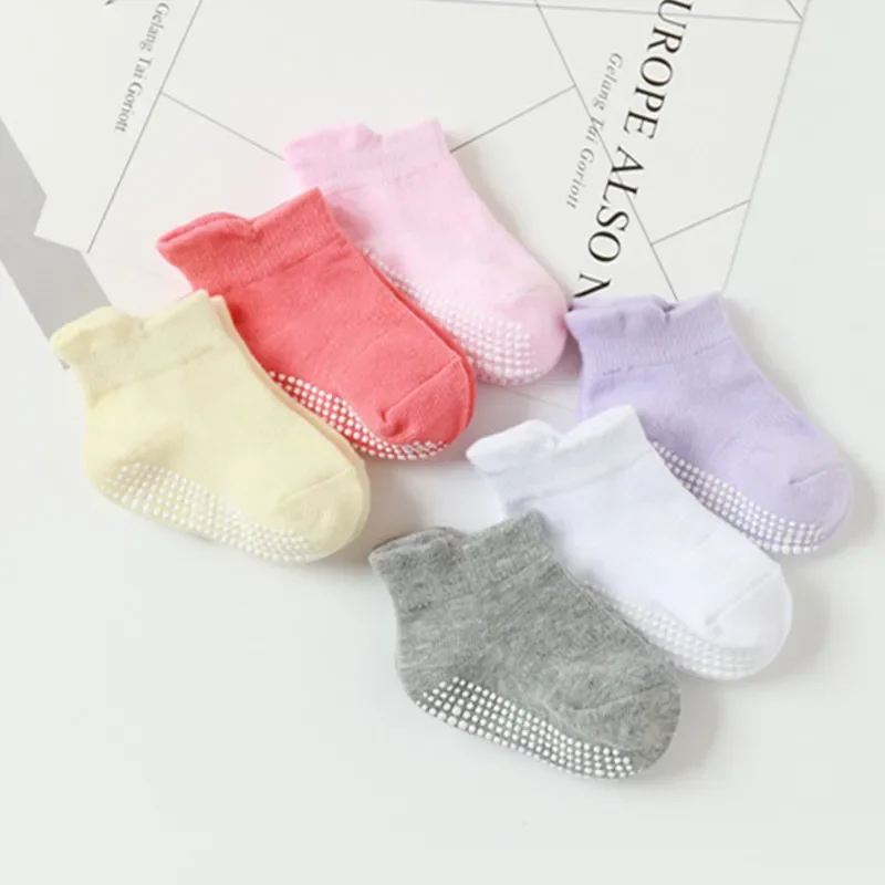6Pairs Cotton Baby Girls Socks Rubber Slip-resistant Floor Cartoon 0--3years
6Pairs Cotton Baby Girls Socks Rubber Slip-resistant Floor Cartoon 0--3years