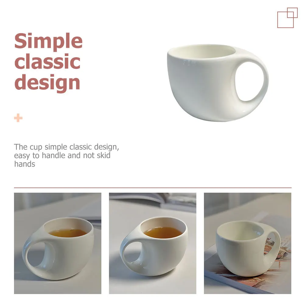 Ceramic Coffee Latte Cup Anti-Skid Handle Office Tea Cup Simple Style Water Mug Mug Water Cups
Ceramic Coffee Latte Cup Anti-Skid Handle Office Tea Cup Simple Style Water Mug Mug Water Cups